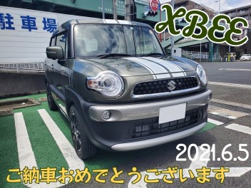 お仕事が楽しくなりそう♪クロスビーをご納車！